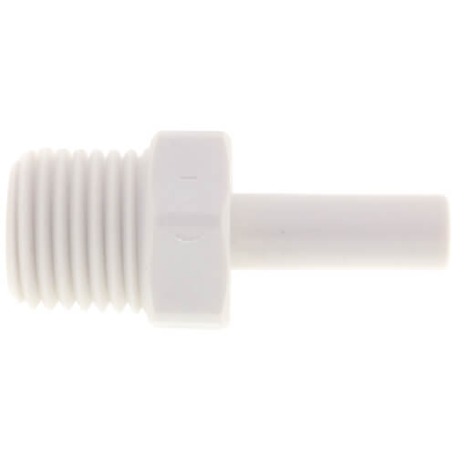 Main product image of 1/4" x 1/4" NPTF Stem Adapter (Polypropylene)