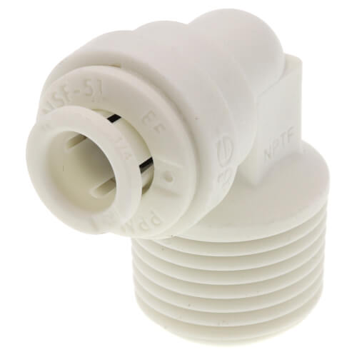 Main product image of 1/4" OD x 3/8" NPTF Rigid 90-Degree Elbow