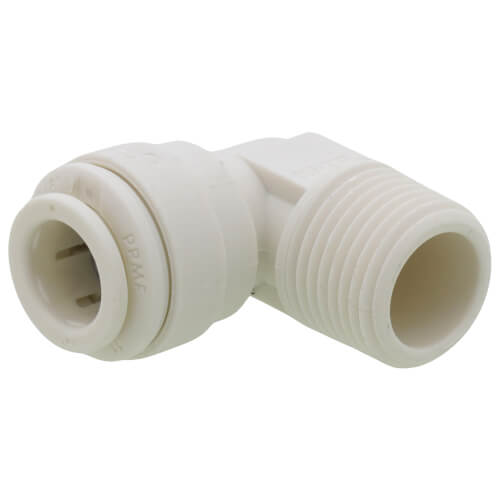 Main product image of 3/8" OD x NPTF Rigid 90-Degree Elbow