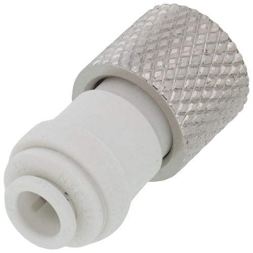 Main product image of 1/4" OD x 3/8" Push-to-Connect Female Connector