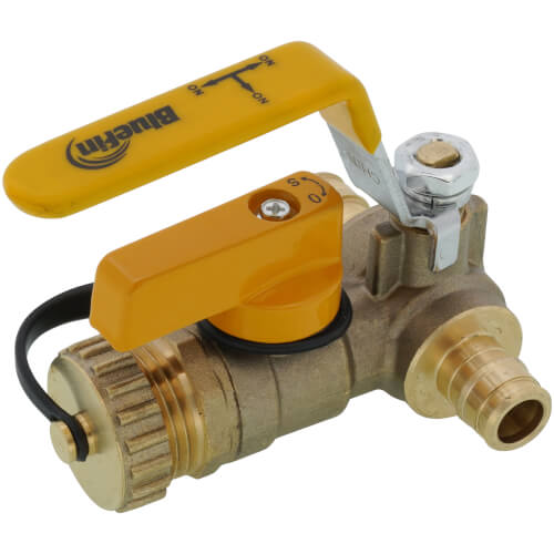 Main product image of 1/2" Expansion PEX Ball Valve w/ Hose Drain (Lead Free)