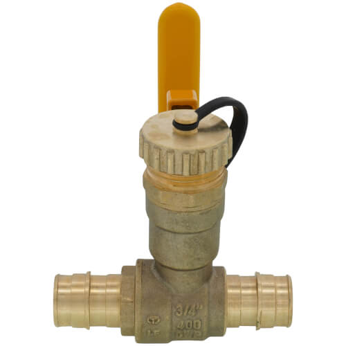 Main product image of 3/4" Expansion PEX Ball Valve w/ Hose Drain (Lead Free)