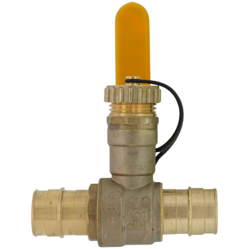 Main product image of 1" Expansion PEX Ball Valve w/ Hose Drain (Lead Free)