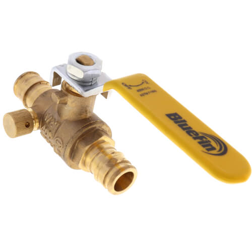 Main product image of 1/2" Expansion PEX Ball Valve w/ Drain (Lead Free)