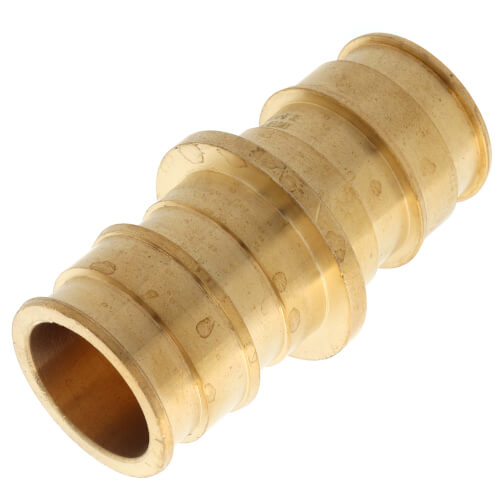 Main product image of 1-1/4" Expansion PEX Coupling (Lead Free Brass)