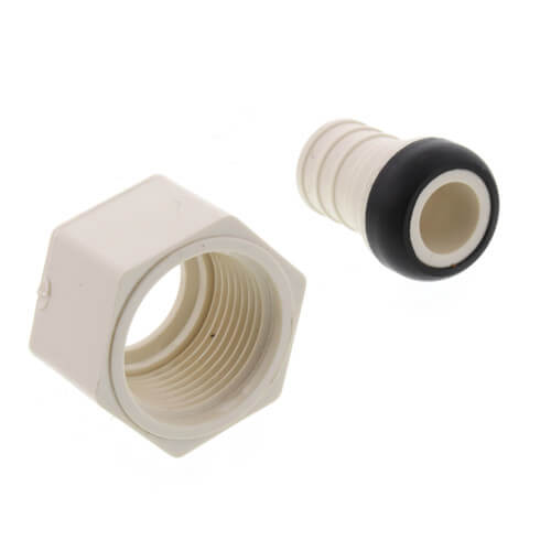 Main product image of 3/4" PEX x 3/4" FPT PolyAlloy Crimp Swivel Female Adapter
