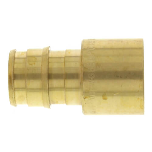 Main product image of 1/2" Expansion PEX x 1/2" Female Sweat Copper Pipe Adapter (Lead Free Brass)