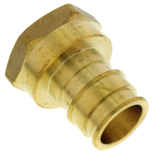 Main product image of 1-1/4" Expansion PEX x 1-1/4" NPT Female Adapter (Lead Free Brass)