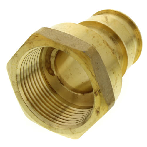 Main product image of 1-1/4" Expansion PEX x 1-1/4" NPT Female Adapter (Lead Free Brass)