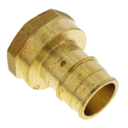 Main product image of 1-1/2" Expansion PEX x 1-1/2" NPT Female Adapter (Lead Free Brass)