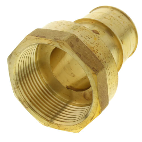 Main product image of 1-1/2" Expansion PEX x 1-1/2" NPT Female Adapter (Lead Free Brass)