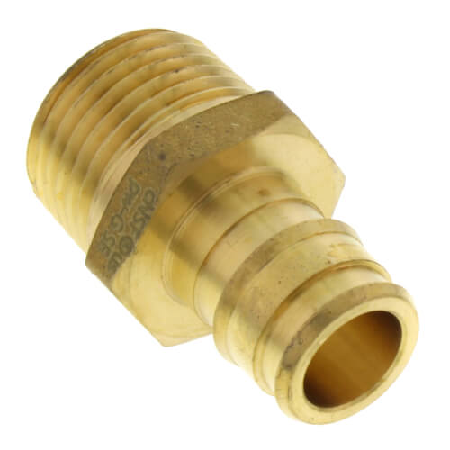 Main product image of 1/2" Expansion PEX x 1/2" NPT Male Adapter (Lead Free Brass)