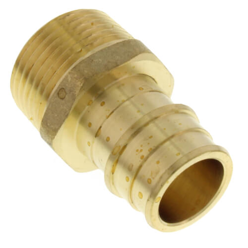 Main product image of 3/4" Expansion PEX x 3/4" NPT Male Adapter (Lead Free Brass)