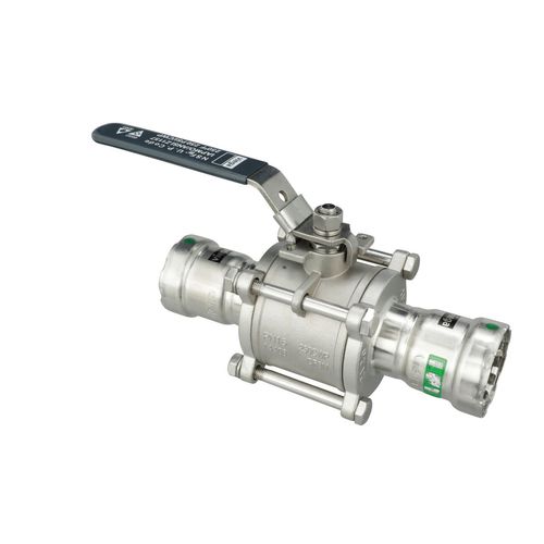 Main product image of 1-1/2" MegaPress 316 3-Piece Ball Valve