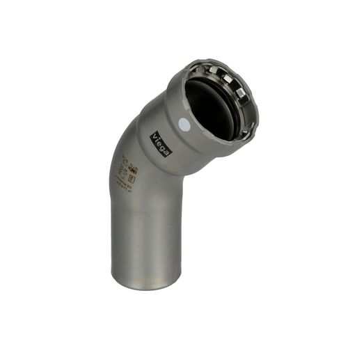 Main product image of 1-1/4" MegaPress 45° FKM Street Elbow