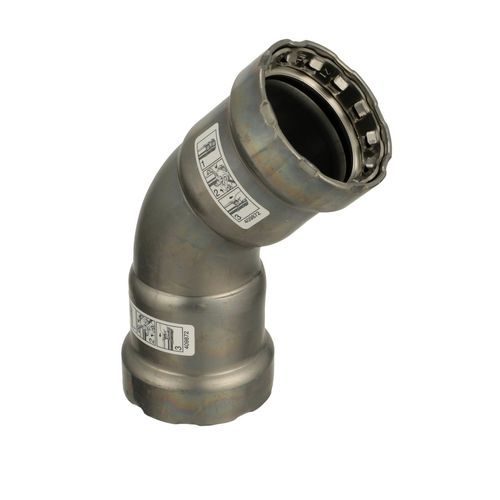 Main product image of 1-1/4" MegaPress 45° FKM Elbow