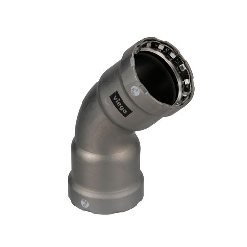 Main product image of 1-1/2" MegaPress 45° FKM Elbow