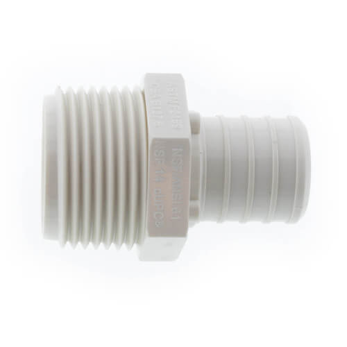 1" PEX x 1" MPT PolyAlloy Crimp Male Adapter