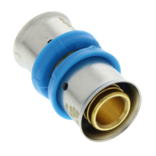 1/2" PEX Press Coupling w/ Attached Sleeve (Lead Free)