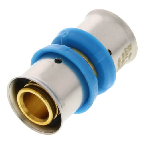 1/2" PEX Press Coupling w/ Attached Sleeve (Lead Free)
