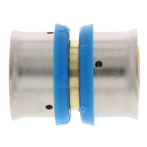 3/4" PEX Press Coupling w/ Attached Sleeve (Lead Free)