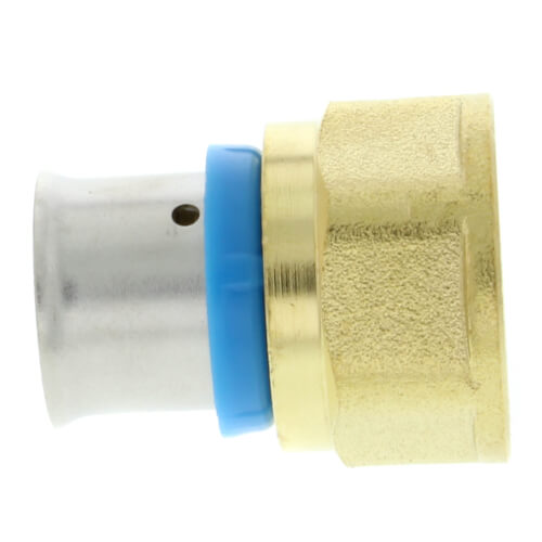 1/2" PEX Press x 1/2" Female Adapter w/ Attached Sleeve (Lead Free)