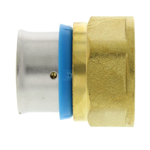 3/4" PEX Press x 3/4" Female Adapter w/ Attached Sleeve (Lead Free)