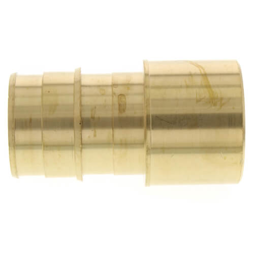 Main product image of 1-1/2" Expansion PEX x 1-1/2" Male Sweat Copper Fitting Adapter (Lead Free Brass)