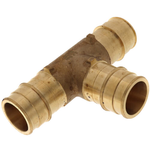 PPT100 Bluefin PPT100 1" Expansion PEX Tee (Lead Free Brass)