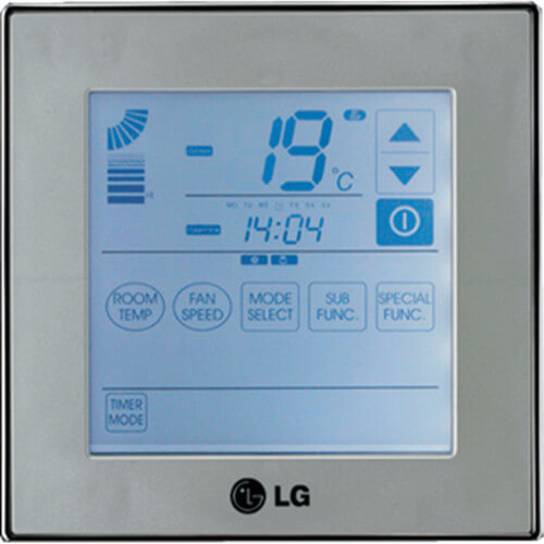 PQRCUDSOS LG PQRCUDSOS LG Wired Remote Control/Thermostat (Silver)