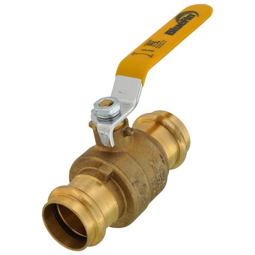 1" Press Full Port Brass Ball Valve (Lead Free)
