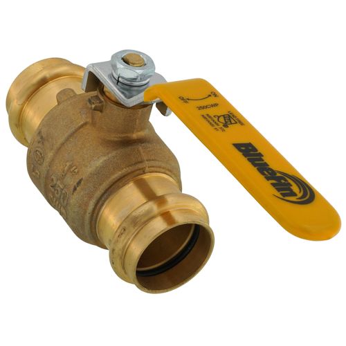 1" Press Full Port Brass Ball Valve (Lead Free)