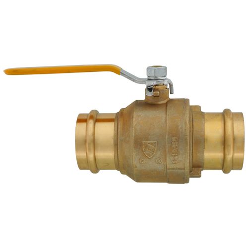 2" Press Full Port Brass Ball Valve (Lead Free)