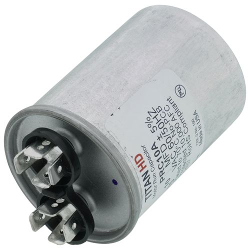 Main product image of 10 MFD Round Motor Run Capacitor (370V)
