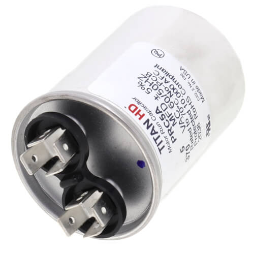 Main product image of 5 MFD Round Motor Run Capacitor (370V)