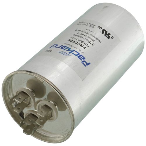 Main product image of 370V Round Dual Run Capacitor (60/5 MFD)
