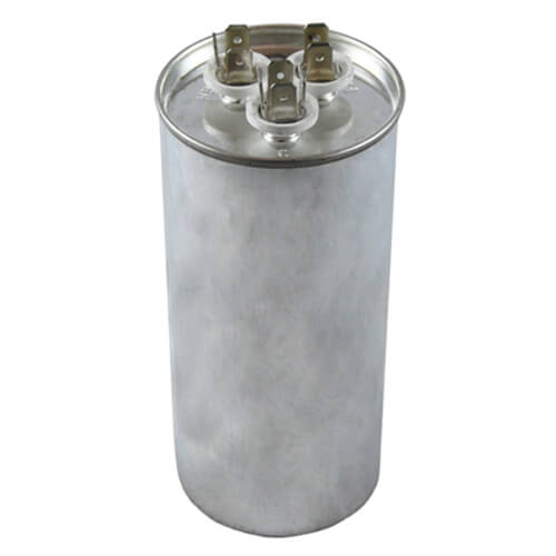 Main product image of 370V Round Run Capacitor (70+5 MFD)