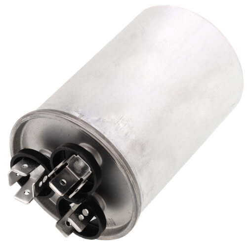 Main product image of 25/10 MFD Round Dual Motor Run Capacitor (440/370V)