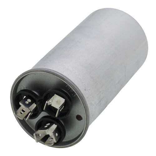 Main product image of 40/10 MFD Round Dual Motor Run Capacitor (440/370V)