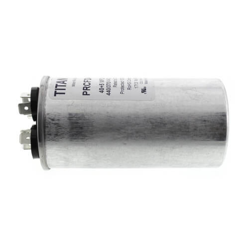 Main product image of 40/5 MFD Round Dual Motor Run Capacitor (440/370V)