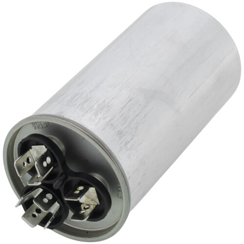 Main product image of 45/3 MFD Round Dual Motor Run Capacitor (440/370V)