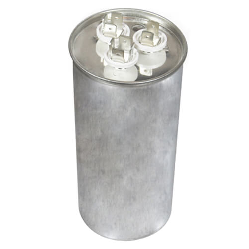 Main product image of 440V Round Dual Run Capacitor (80/5 MFD)