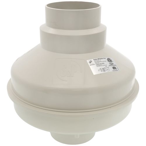 Main product image of 4" Inline Radon Mitigation Fan (91W, 120V, 0.77A)