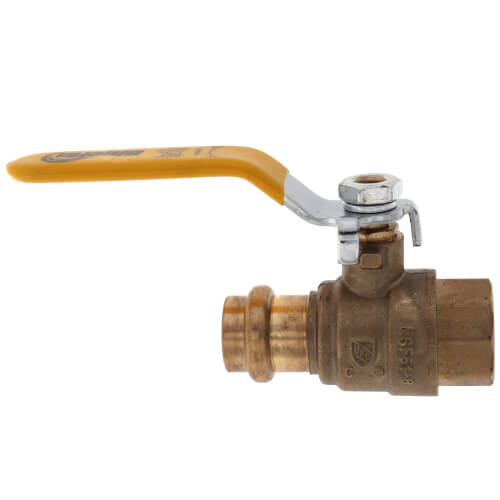 Main product image of 1/2" Press X 1/2" FIP Full Port Ball Valve (Lead Free)