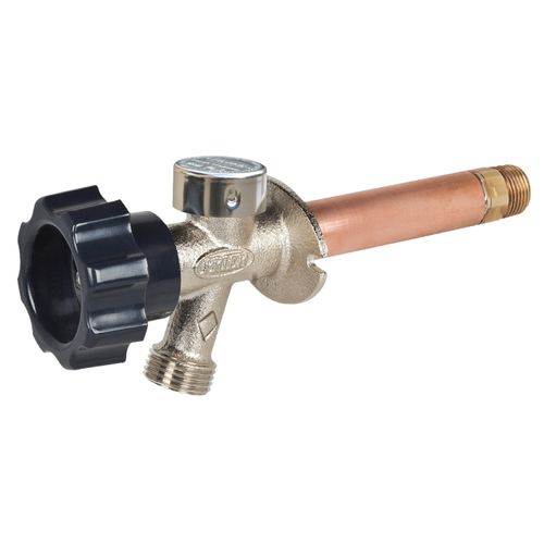 Main product image of 478D Close Coupled Anti-Siphon Wall Hydrant, 1/2" MPT x Sweat - Gray Handle