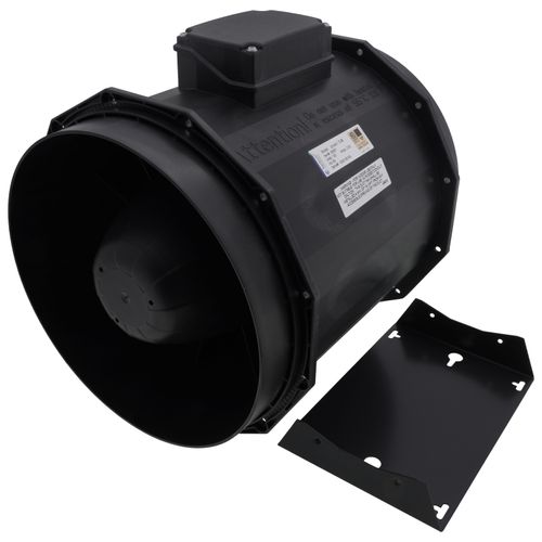 Main product image of Inline Duct Fan with AC Motor, 304 W, 2.63 A, 2920 RPM (120V)