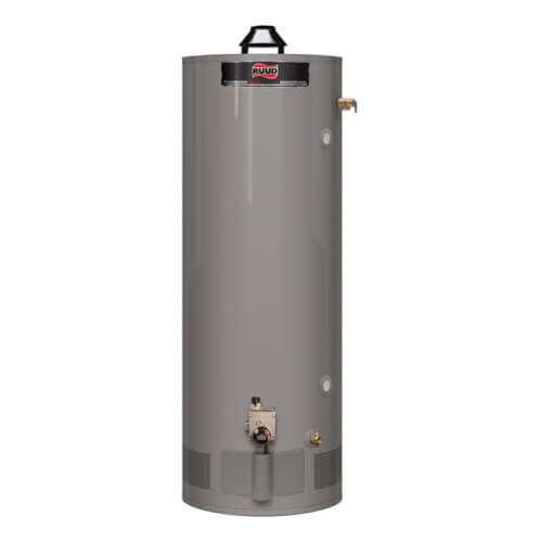 Main product image of PRO+G48-60N RU60 48 Gallon 60,000 BTU EF60 Tall Professional Achiever Plus Atmospheric Water Heater, 8 Year (NG)