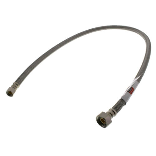 Main product image of PRO1F36 36" Braided Stainless Steel Hose Faucet Connector (3/8" Compression x 1/2" FIP)