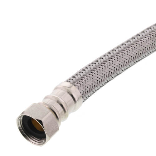 Main product image of 3/4" FIP Braided Hose Water Heater Connector, Lead Free (12" Length)