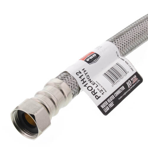 PRO1H12 Fluidmaster PRO1H12 3/4" FIP Pro Series Braided Hose Water